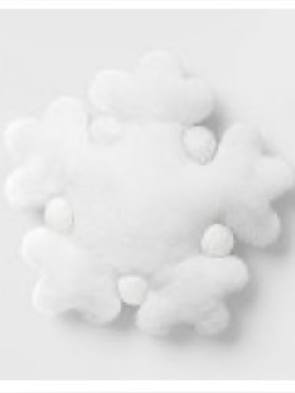 Target Wondershop White Christmas Snowflake Pillow